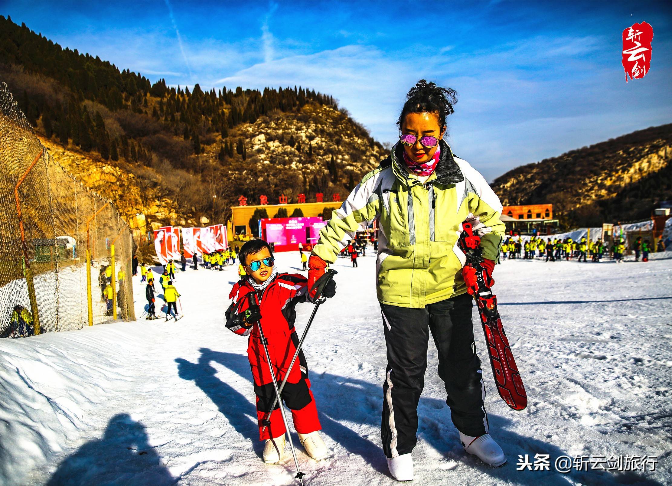 金象山滑雪场冰雪美人配滑雪，让你惊艳到嗨