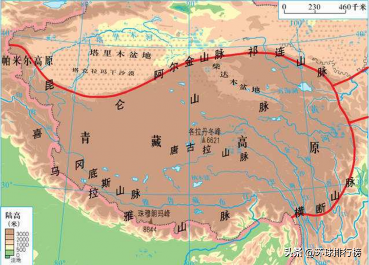 世界上最大的高原（世界面积最大的高原排名Top10）-14