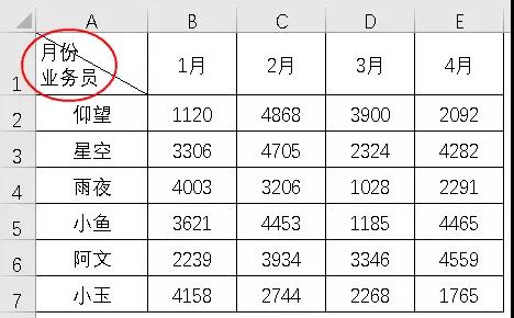 excel怎么插入斜线加入文字（excel表格一分为二斜线）