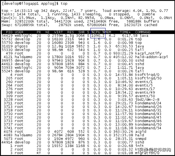 怎么查看cpu型号（linux查看cpu和内存命令）