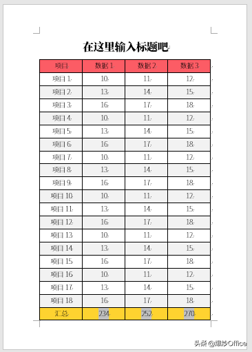 表格在word里显示不全怎么解决（word表格不跟着文字调整）