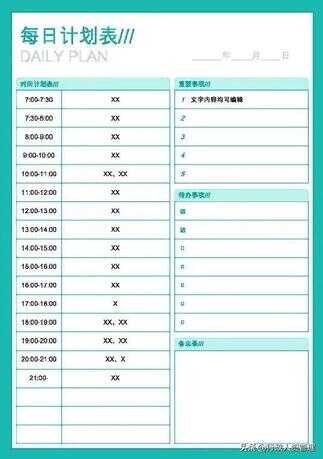 工作日志简单版表格（每日工作日志模板范文）