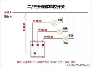 开关怎么接线（单开关怎么接线 一开）