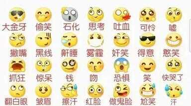 85个表情包含义对照表（emoji表情大全）