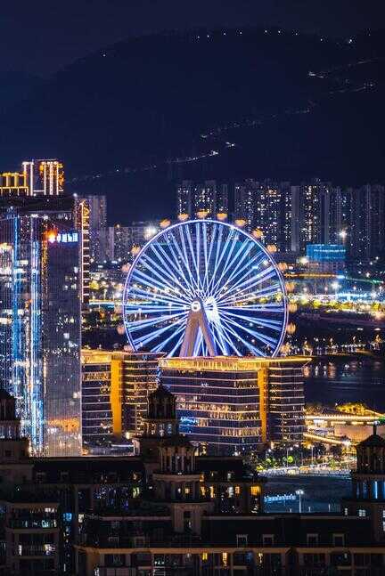 深圳夜景（深圳街景视频）