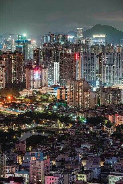 深圳夜景（深圳街景视频）