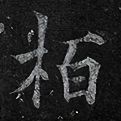 柏（名字里柏字怎么念）