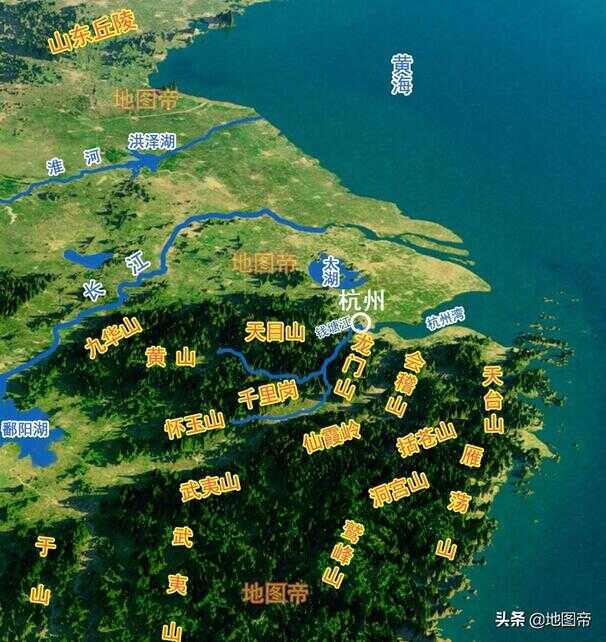浙江省地图（浙江省市区分布图）