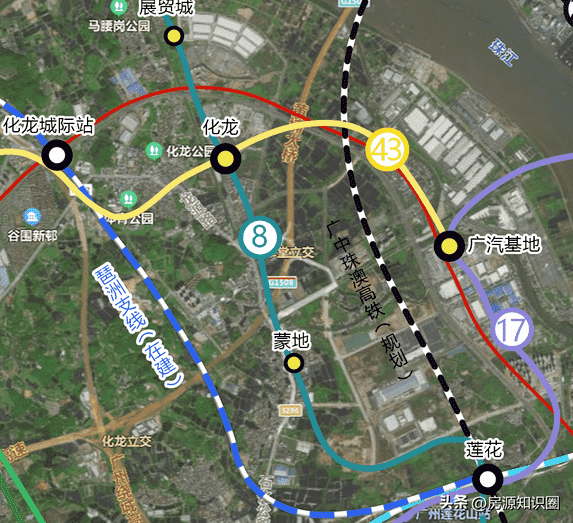 广州地铁8号线（广州地铁13号线路图全图）