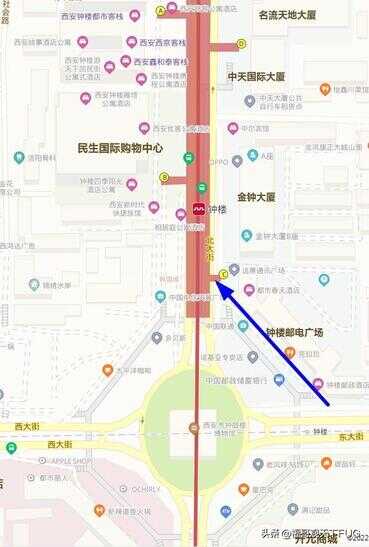 西安地铁1号线线路图（西安地铁到咸阳是几号线）