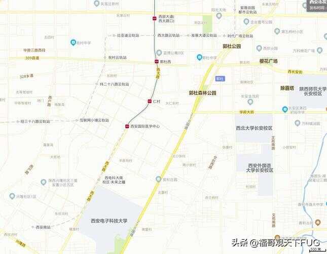 西安地铁1号线线路图（西安地铁到咸阳是几号线）