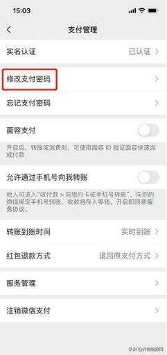 微信修改支付密码在哪里修改（更改支付密码在哪里设置）
