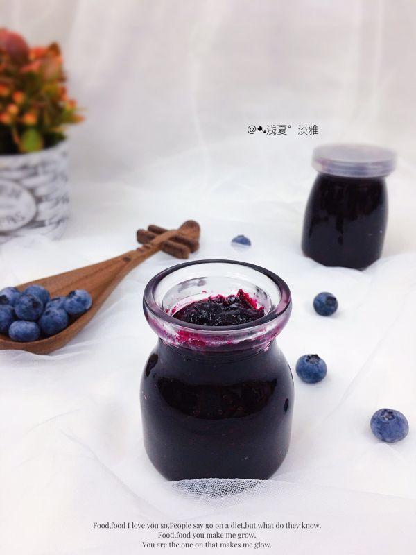 蓝莓酱的家庭制作方法（蓝莓酱山药的做法）