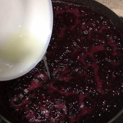蓝莓酱的家庭制作方法（蓝莓酱山药的做法）