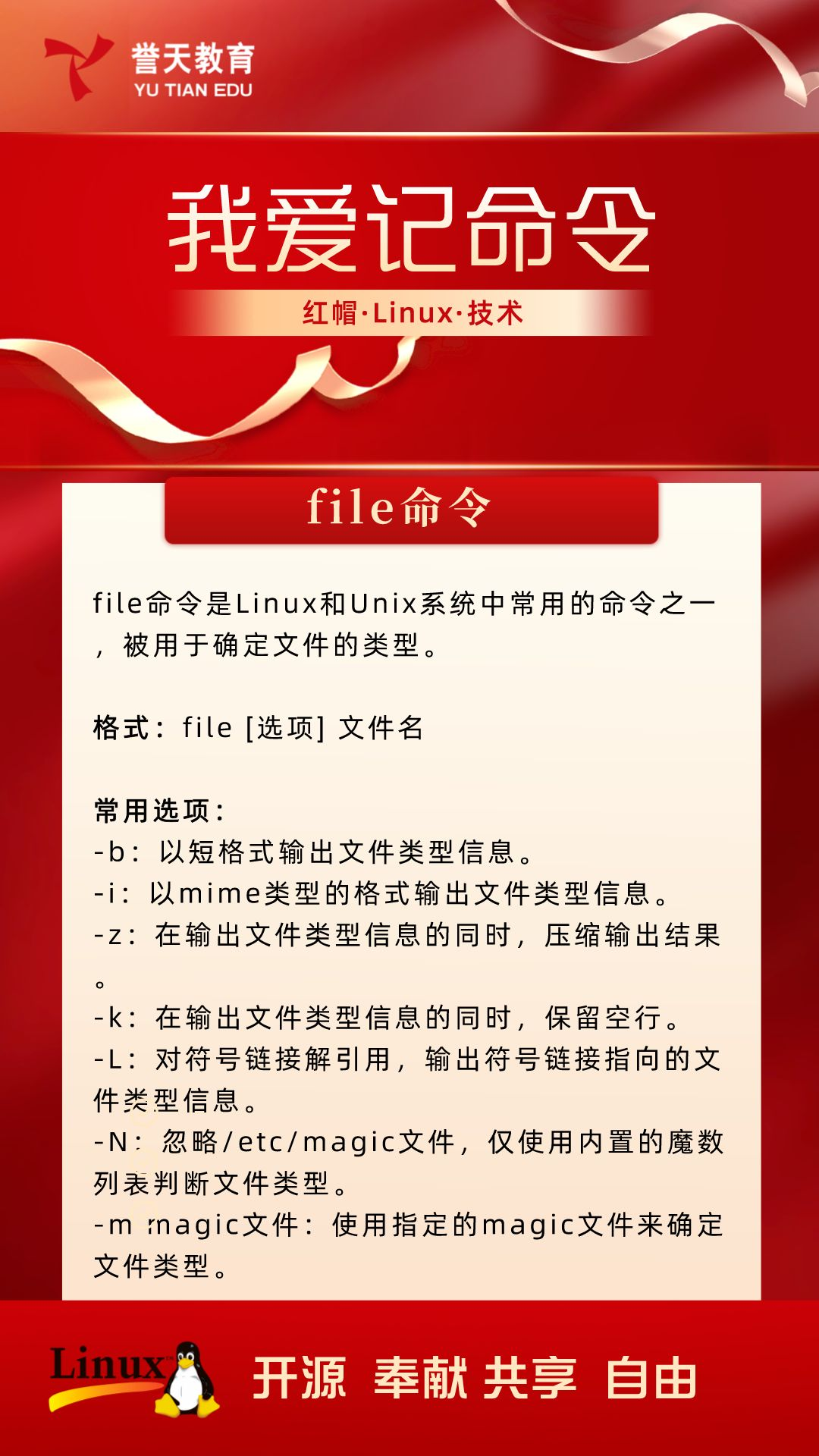 红帽Linux技术-file命令