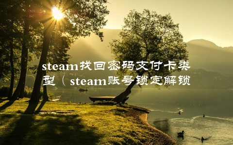 steam找回密码支付卡类型（steam账号锁定解锁方法）