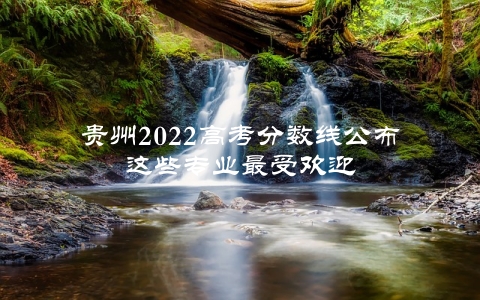 贵州2022高考分数线公布这些专业最受欢迎