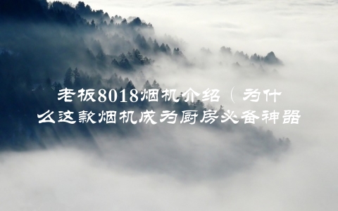 老板8018烟机介绍（为什么这款烟机成为厨房必备神器？）