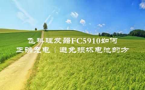 飞科理发器FC5910如何正确充电（避免损坏电池的方法分享）