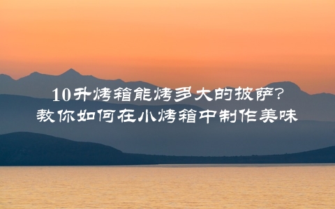 10升烤箱能烤多大的披萨？教你如何在小烤箱中制作美味披萨