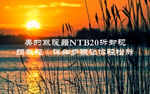 美的取暖器NTB20拆卸视频教程（详细步骤让你轻松拆卸）