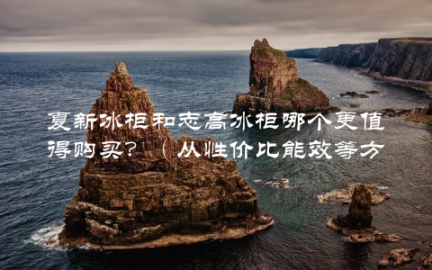 夏新冰柜和志高冰柜哪个更值得购买？（从性价比能效等方面进行对比）