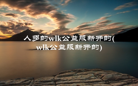 人多的wlk公益服新开的(wlk公益服新开的)