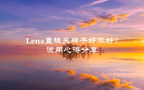 Lena直板夹牌子好不好？使用心得分享