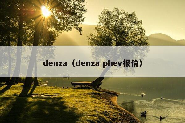 denza（denza phev报价）