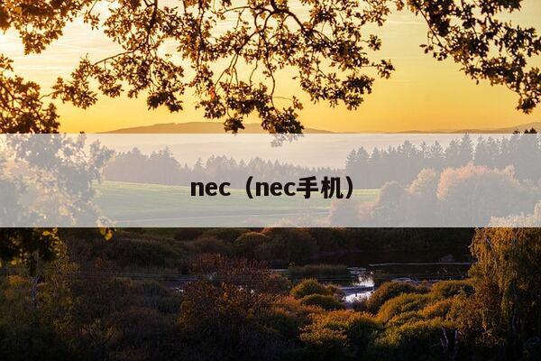 nec（nec手机）