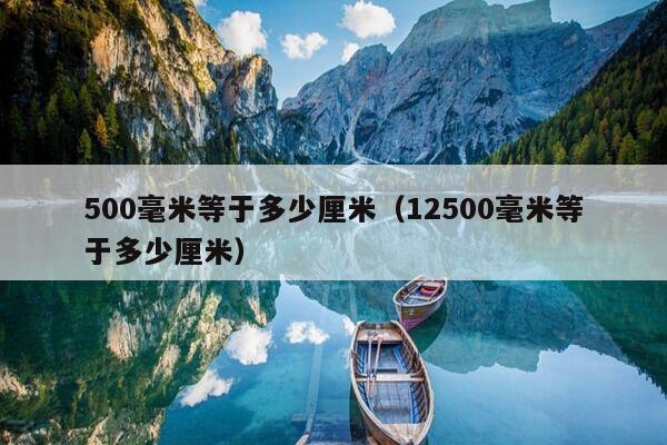 500毫米等于多少厘米（12500毫米等于多少厘米）